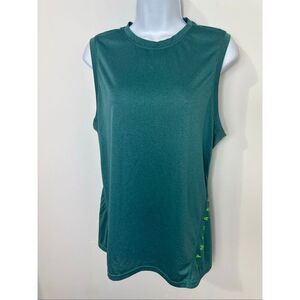 Gymshark turquoise sleeveless tank top size small  A814